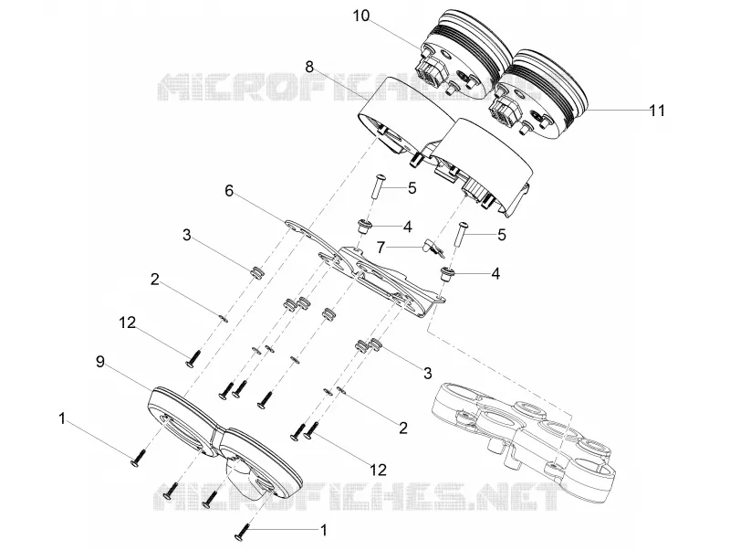 Instruments MOTO GUZZI MOTO-GUZZI-MOTORCYCLES 750 V7 2017  V7 III Anniversario e4
