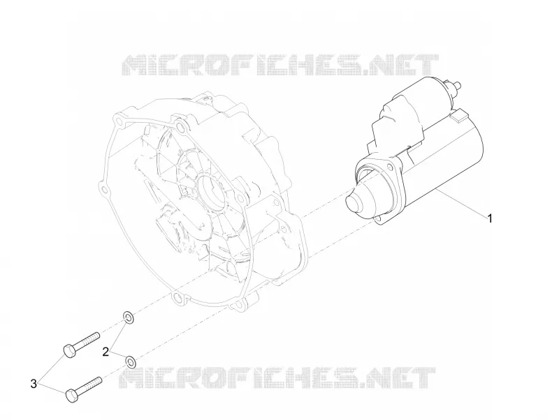 Démarreur / Démarreur électrique MOTO GUZZI MOTO-GUZZI-MOTORCYCLES 750 V7 2017  V7 III Racer e4