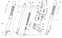 Fourche Av. II Chassis 750 guzzi-laverda-scarabeo V7 2015 14