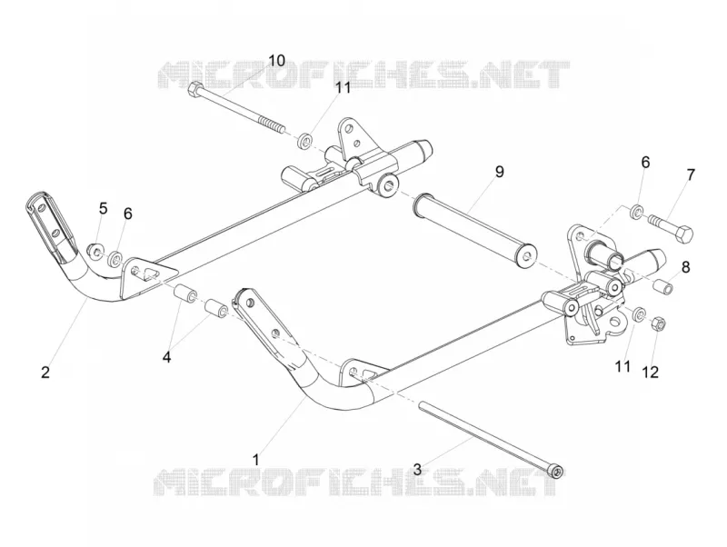 Chassis II MOTO GUZZI MOTO-GUZZI-MOTORCYCLES 750 V7 2016  V7 II Stone ABS
