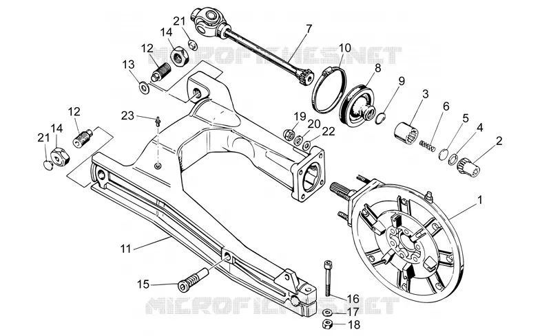 Transmission cpl. I MOTO GUZZI MOTO-GUZZI-MOTORCYCLES 750 V7 2015  V7 Special