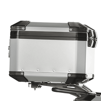 COFFRE EN ALUMINIUM AVEC KIT DE FIXATION GUZZI-Moto Guzzi Laverda Scarabeo