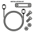 KIT D INSTALLATION MOTO GUZZI V85 -Moto Guzzi Laverda Scarabeo